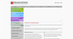 Desktop Screenshot of deancoopers.com